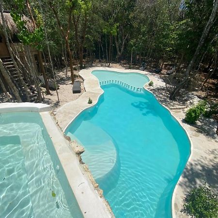 Aldea Maya-Ha Cabanas Con Cenotes Puerto Morelos Εξωτερικό φωτογραφία