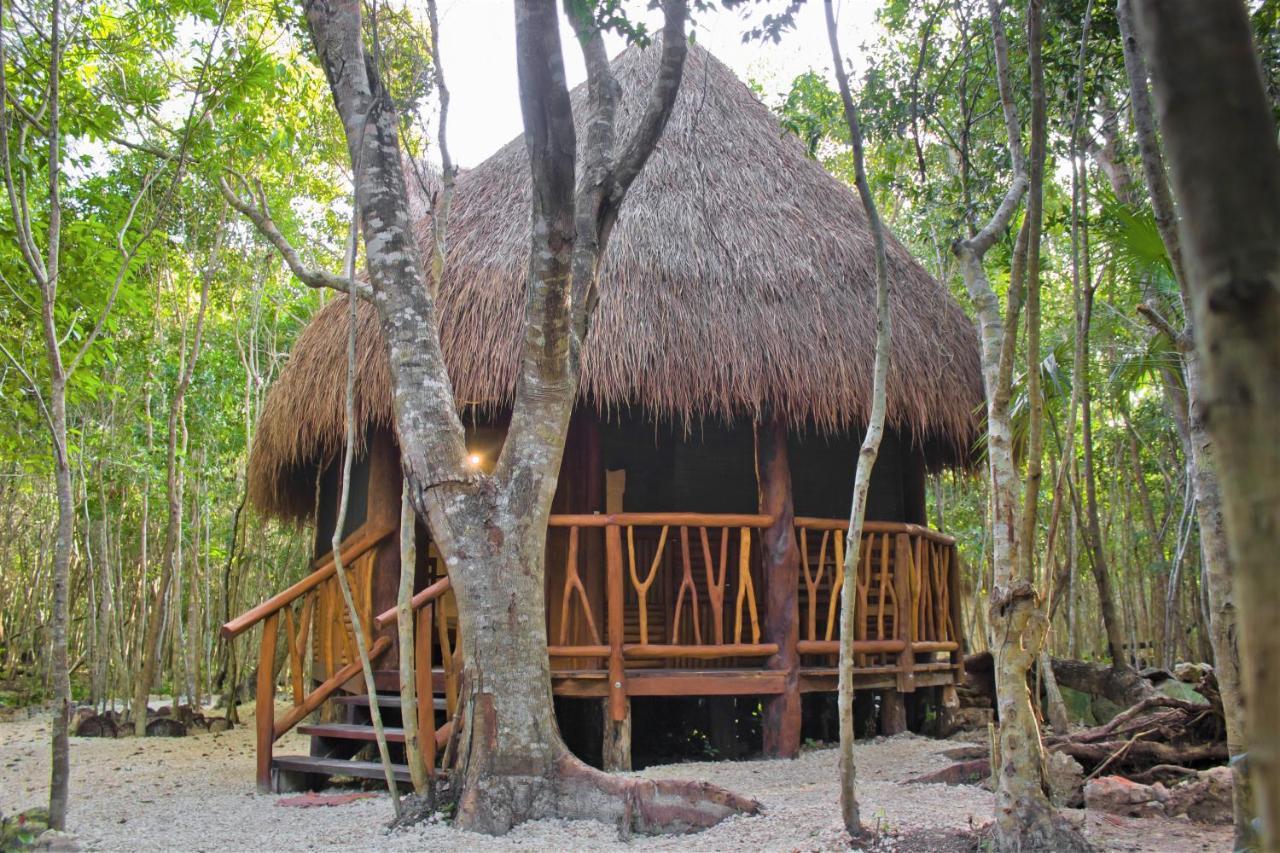Aldea Maya-Ha Cabanas Con Cenotes Puerto Morelos Εξωτερικό φωτογραφία