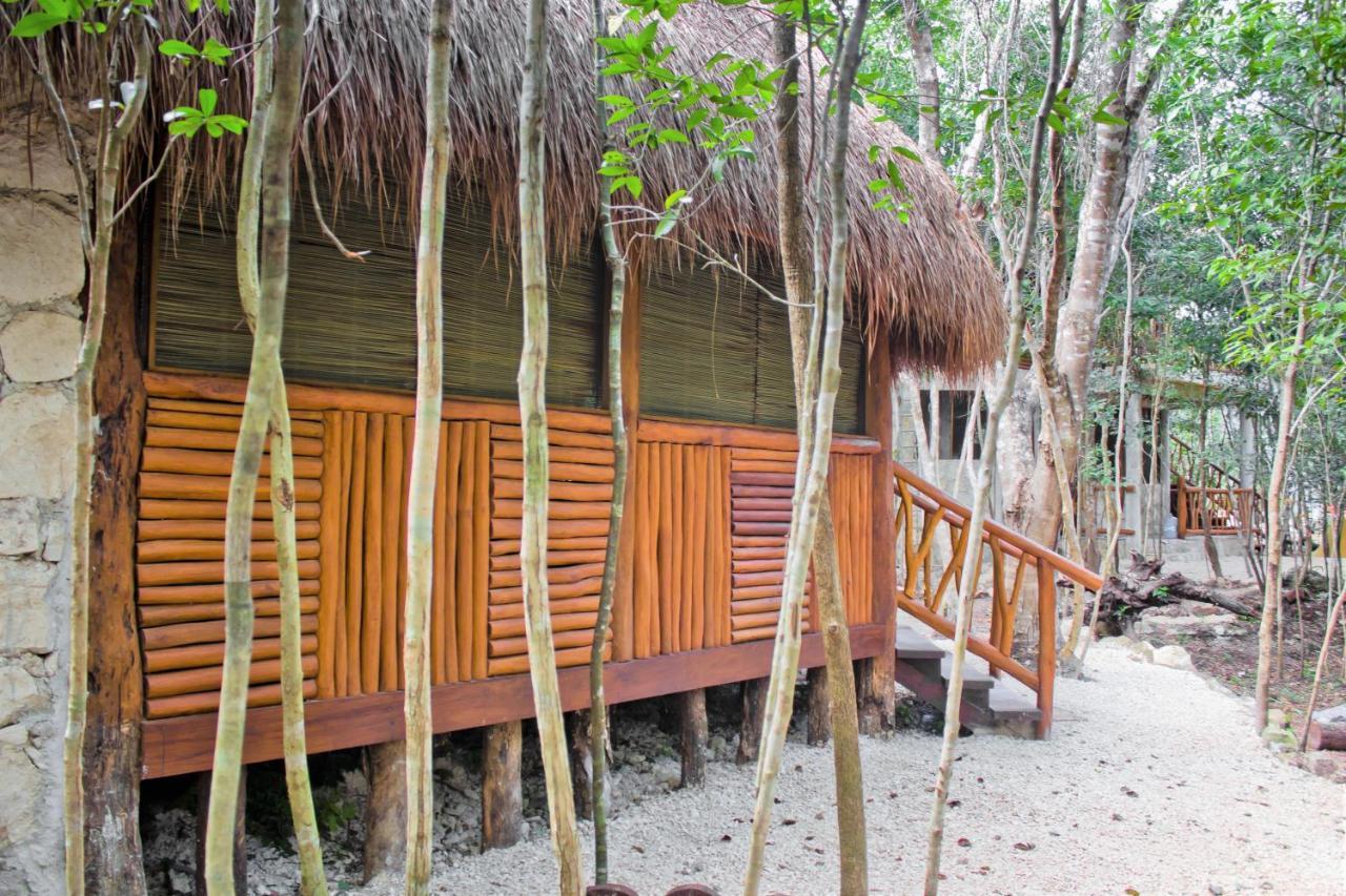Aldea Maya-Ha Cabanas Con Cenotes Puerto Morelos Εξωτερικό φωτογραφία