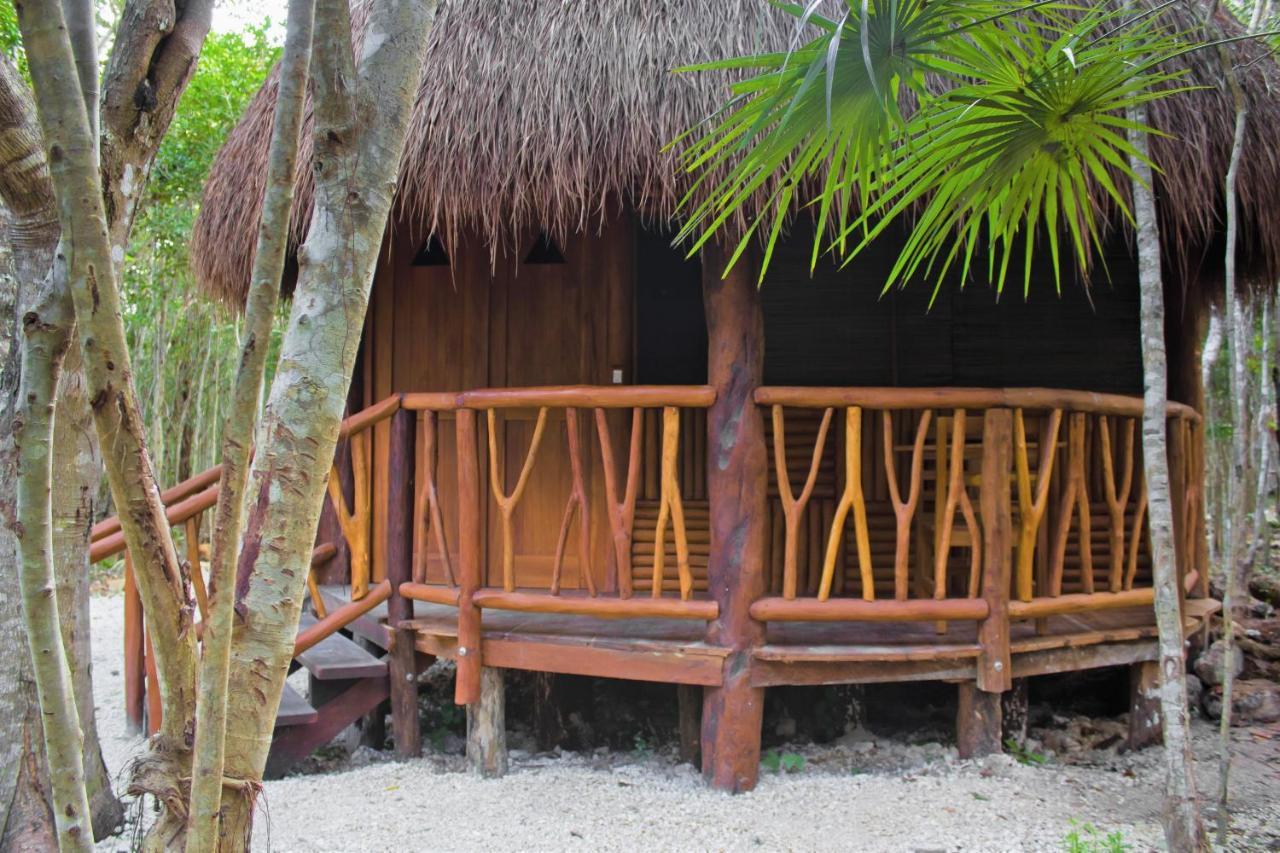 Aldea Maya-Ha Cabanas Con Cenotes Puerto Morelos Εξωτερικό φωτογραφία