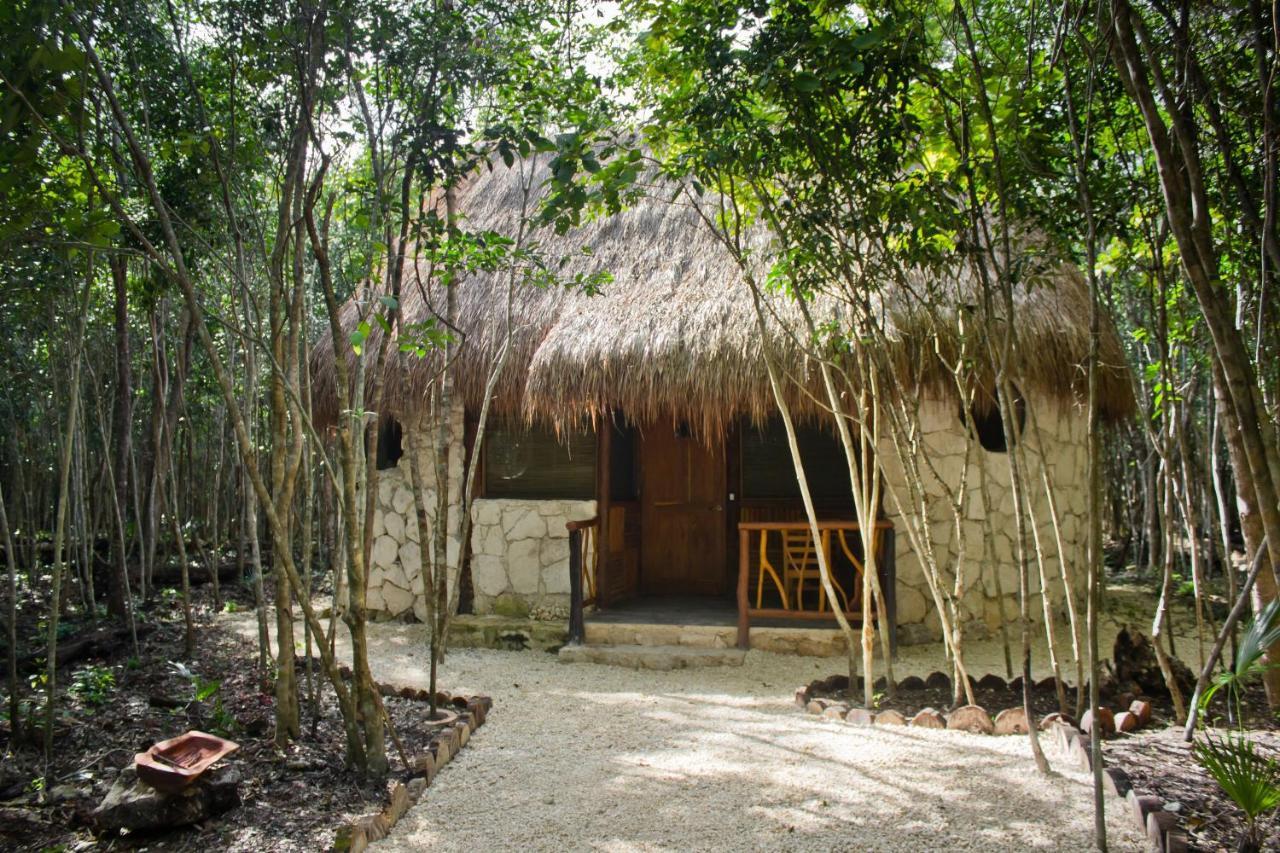 Aldea Maya-Ha Cabanas Con Cenotes Puerto Morelos Εξωτερικό φωτογραφία