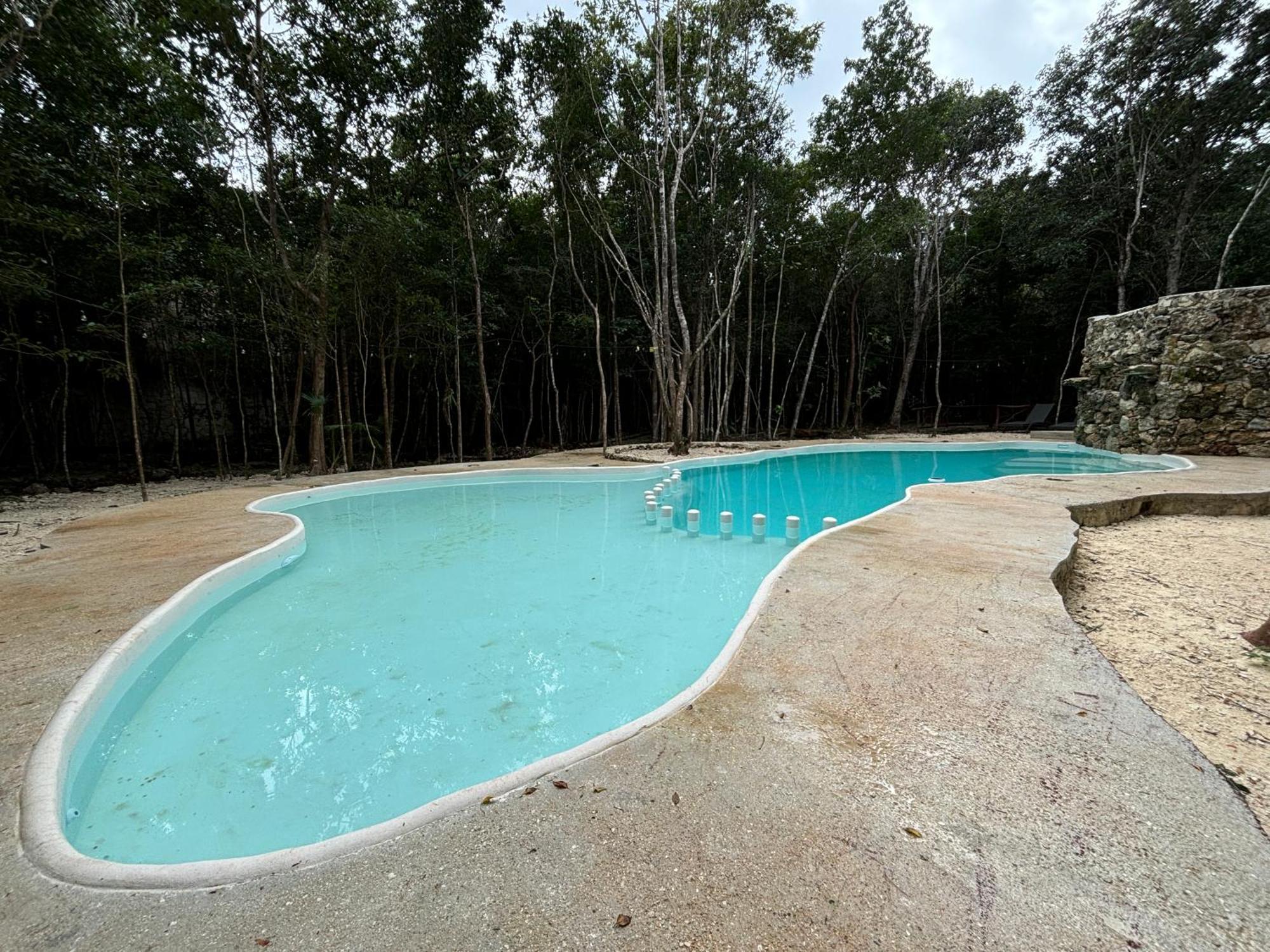 Aldea Maya-Ha Cabanas Con Cenotes Puerto Morelos Εξωτερικό φωτογραφία