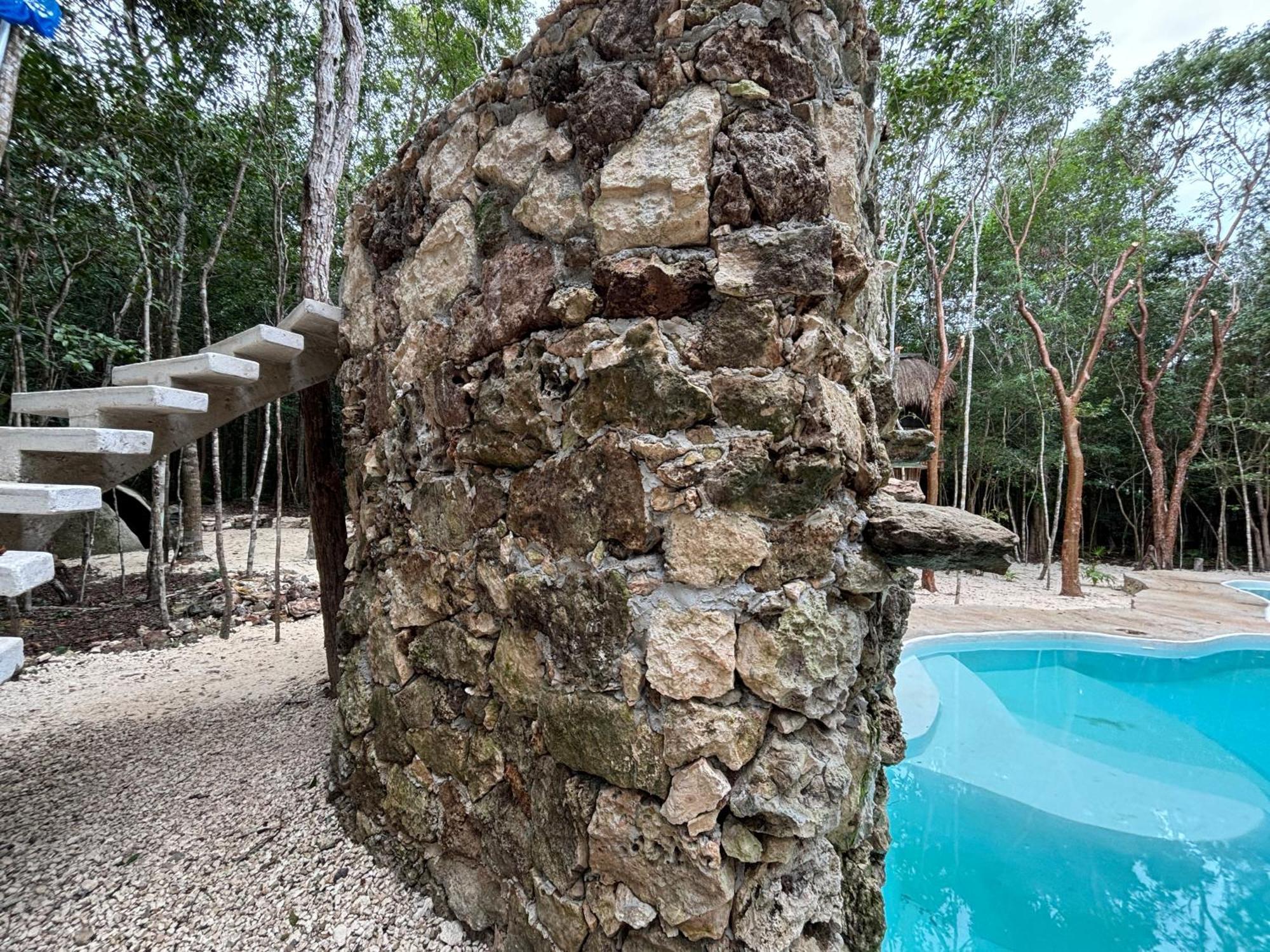 Aldea Maya-Ha Cabanas Con Cenotes Puerto Morelos Εξωτερικό φωτογραφία