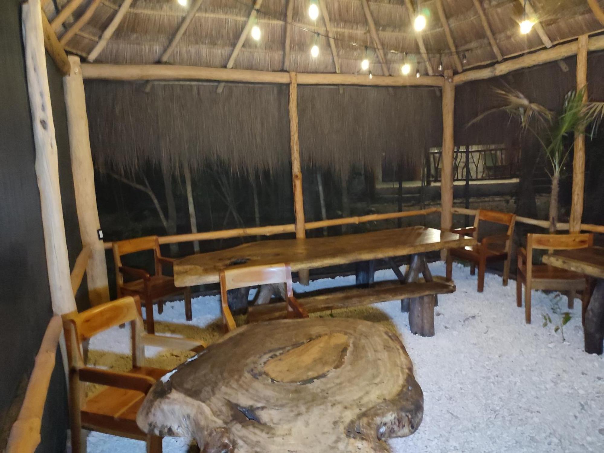 Aldea Maya-Ha Cabanas Con Cenotes Puerto Morelos Εξωτερικό φωτογραφία