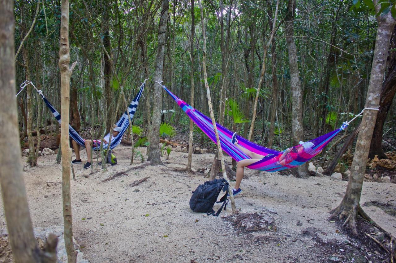 Aldea Maya-Ha Cabanas Con Cenotes Puerto Morelos Εξωτερικό φωτογραφία