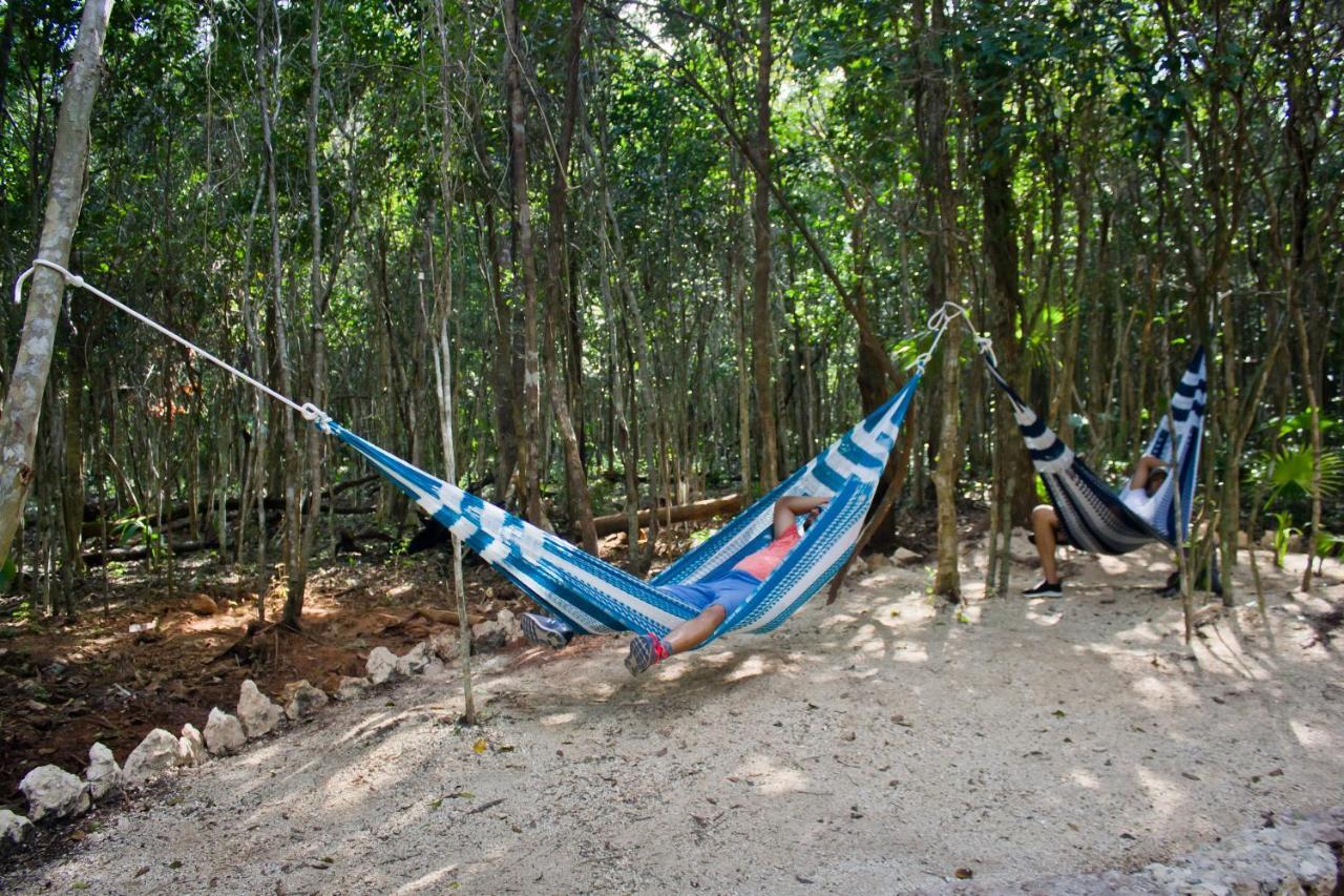 Aldea Maya-Ha Cabanas Con Cenotes Puerto Morelos Εξωτερικό φωτογραφία